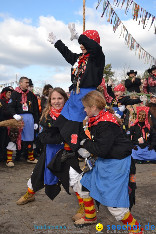 Johrmarkt - nur alle vier Jahre - Rosenmontag: Freudental, 20.02.2012