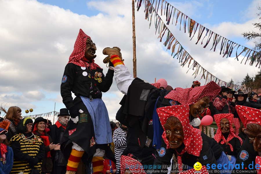 Johrmarkt - nur alle vier Jahre - Rosenmontag: Freudental, 20.02.2012