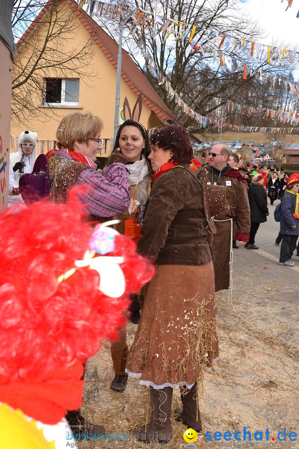 Johrmarkt - nur alle vier Jahre - Rosenmontag: Freudental, 20.02.2012