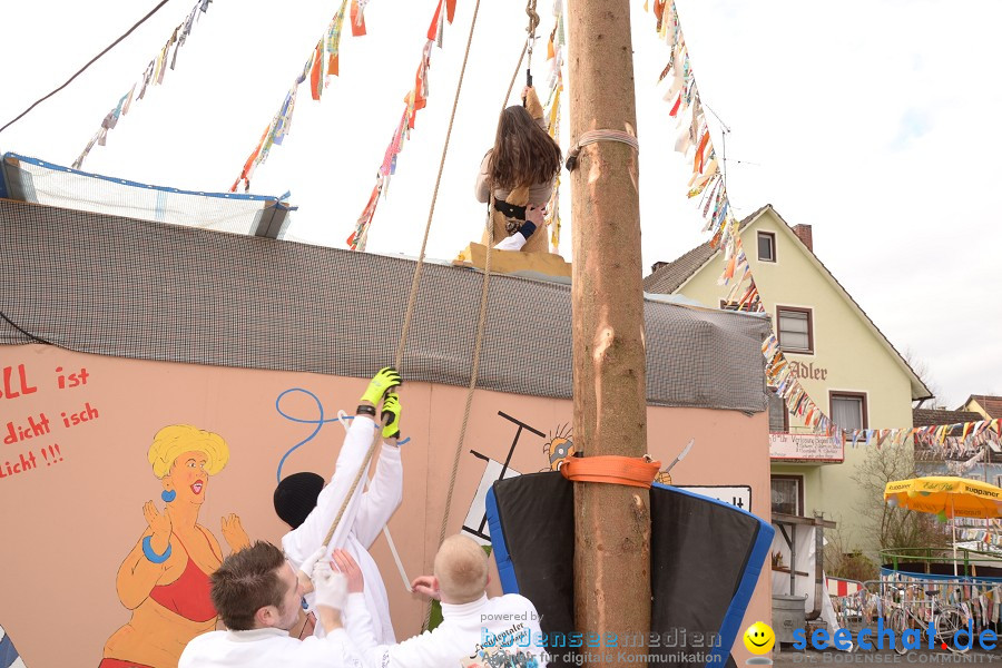 Johrmarkt - nur alle vier Jahre - Rosenmontag: Freudental, 20.02.2012