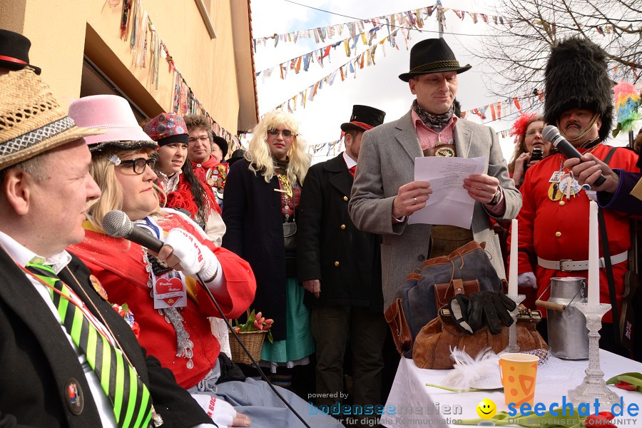 Johrmarkt - nur alle vier Jahre - Rosenmontag: Freudental, 20.02.2012