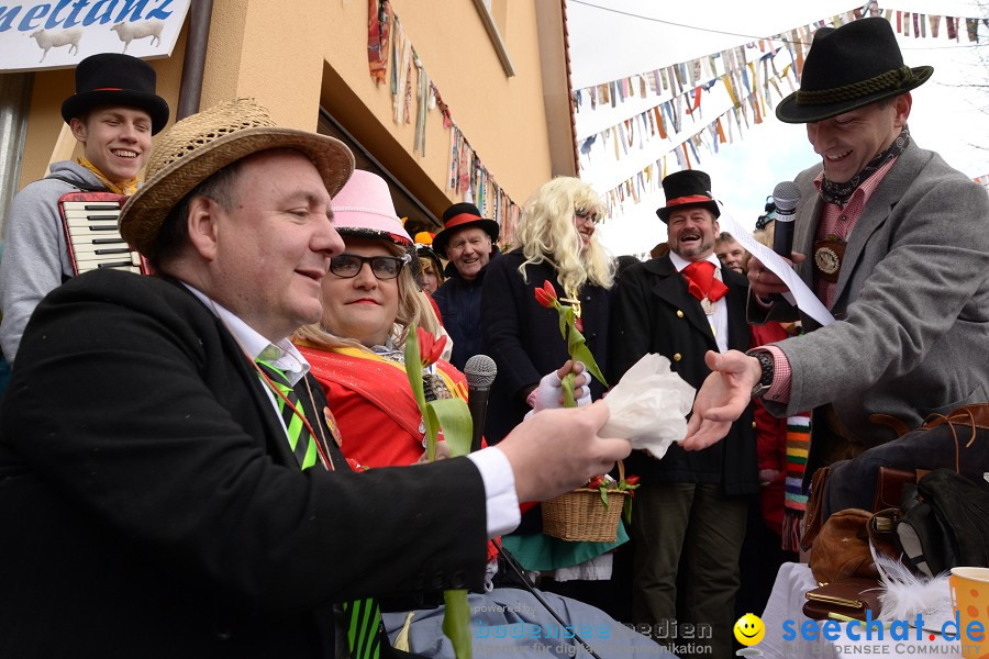 Johrmarkt - nur alle vier Jahre - Rosenmontag: Freudental, 20.02.2012