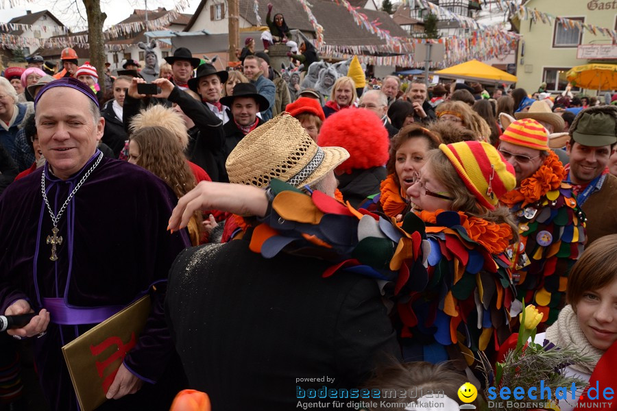 Johrmarkt - nur alle vier Jahre - Rosenmontag: Freudental, 20.02.2012