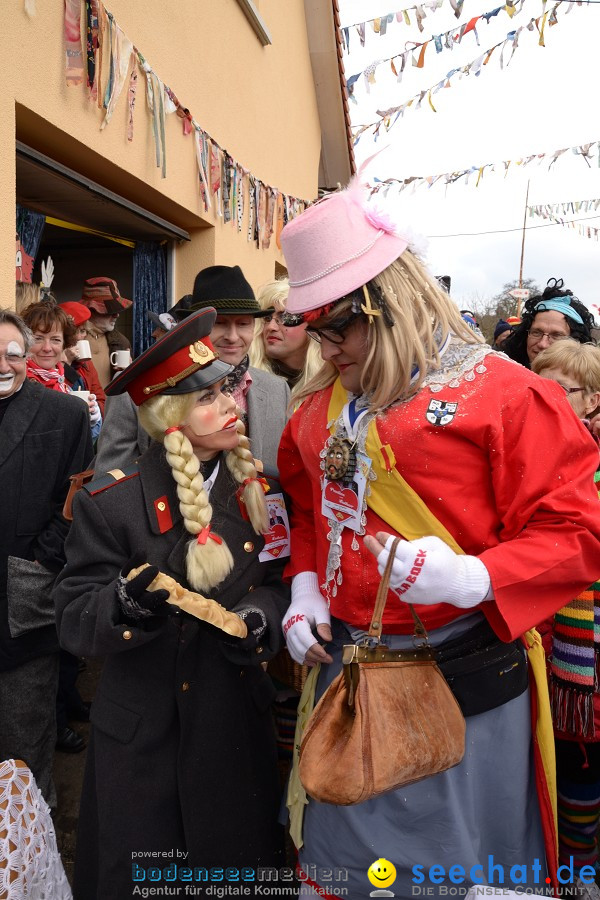 Johrmarkt - nur alle vier Jahre - Rosenmontag: Freudental, 20.02.2012