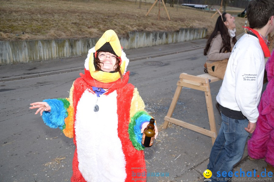 Johrmarkt - nur alle vier Jahre - Rosenmontag: Freudental, 20.02.2012