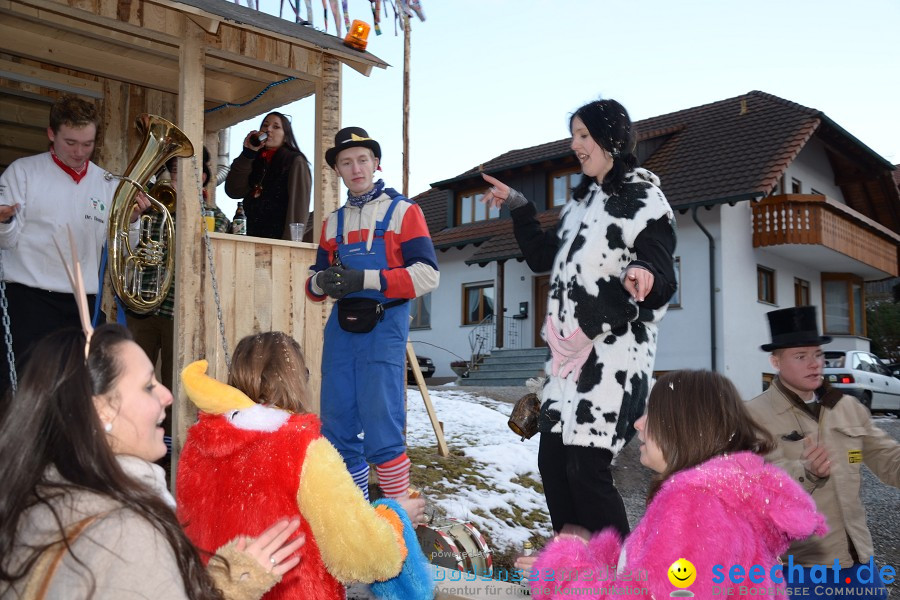 Johrmarkt - nur alle vier Jahre - Rosenmontag: Freudental, 20.02.2012