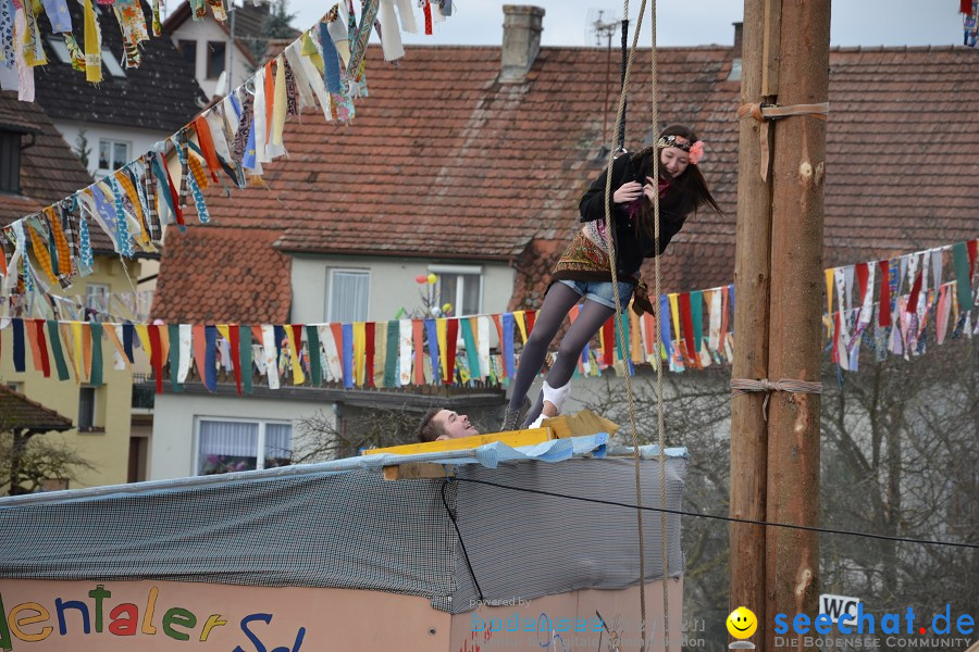 Johrmarkt - nur alle vier Jahre - Rosenmontag: Freudental, 20.02.2012