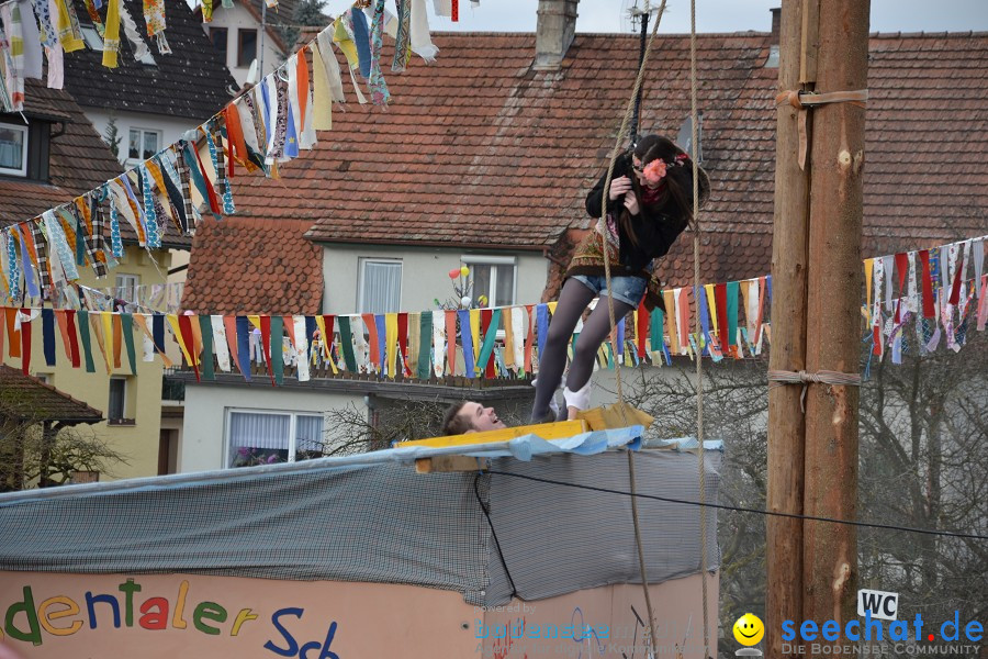 Johrmarkt - nur alle vier Jahre - Rosenmontag: Freudental, 20.02.2012