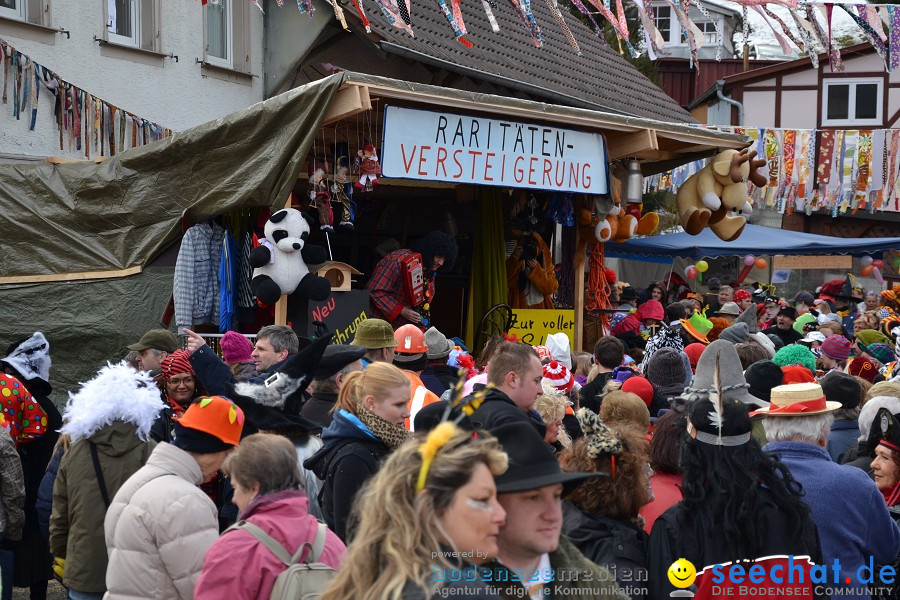 Johrmarkt - nur alle vier Jahre - Rosenmontag: Freudental, 20.02.2012