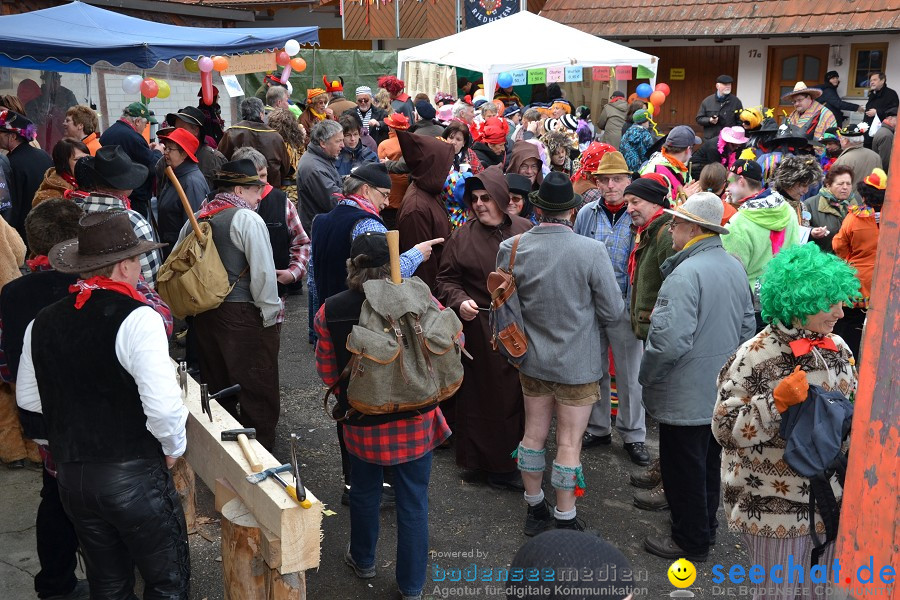 Johrmarkt - nur alle vier Jahre - Rosenmontag: Freudental, 20.02.2012