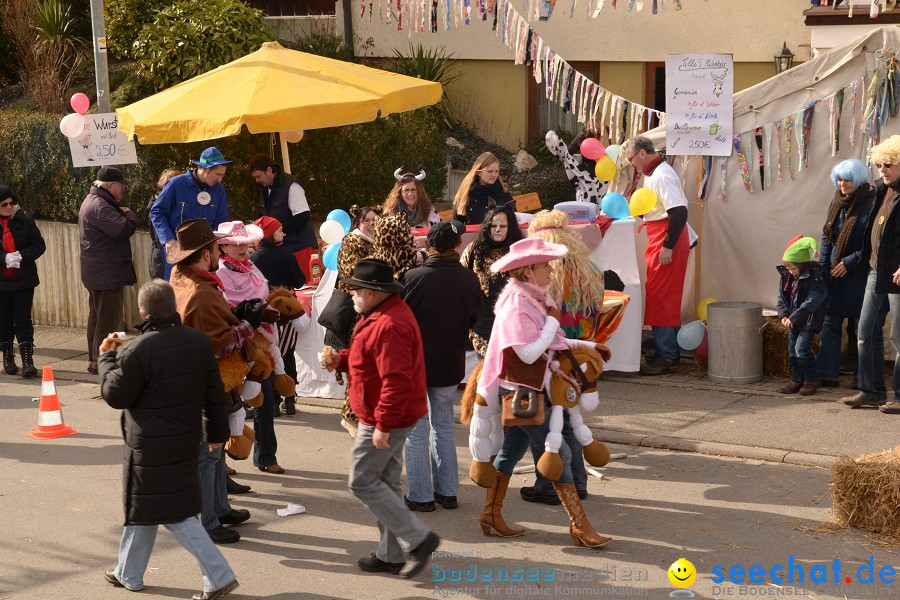 Johrmarkt - nur alle vier Jahre - Rosenmontag: Freudental, 20.02.2012