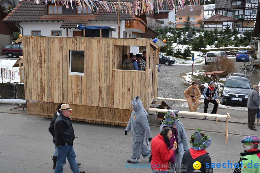 Johrmarkt - nur alle vier Jahre - Rosenmontag: Freudental, 20.02.2012