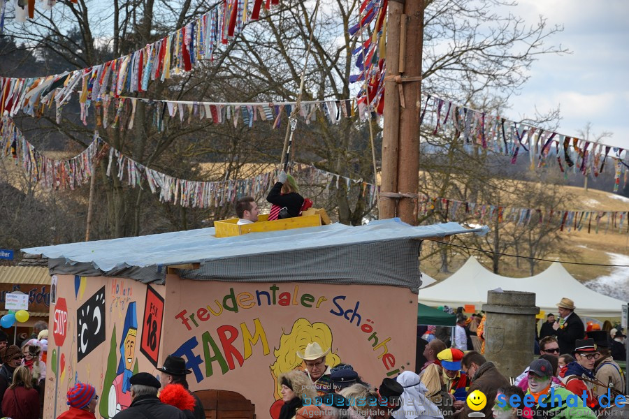 Johrmarkt - nur alle vier Jahre - Rosenmontag: Freudental, 20.02.2012