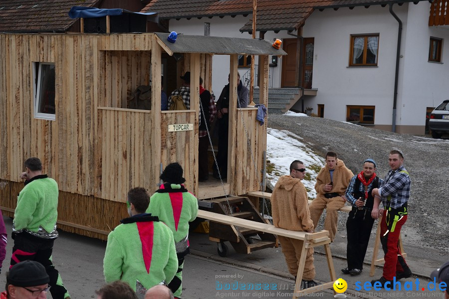 Johrmarkt - nur alle vier Jahre - Rosenmontag: Freudental, 20.02.2012