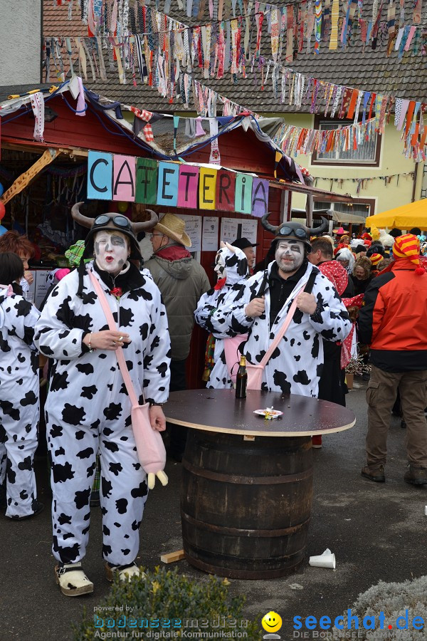 Johrmarkt - nur alle vier Jahre - Rosenmontag: Freudental, 20.02.2012