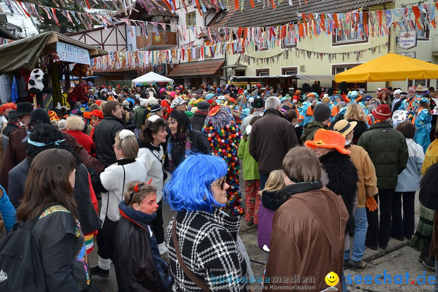 Johrmarkt - nur alle vier Jahre - Rosenmontag: Freudental, 20.02.2012