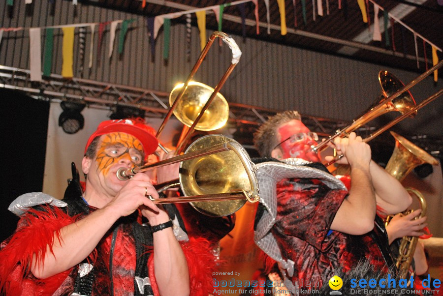 Rosenmontagsball mit der Partyband FREIBIER: Steisslingen am Bodensee, 20.0