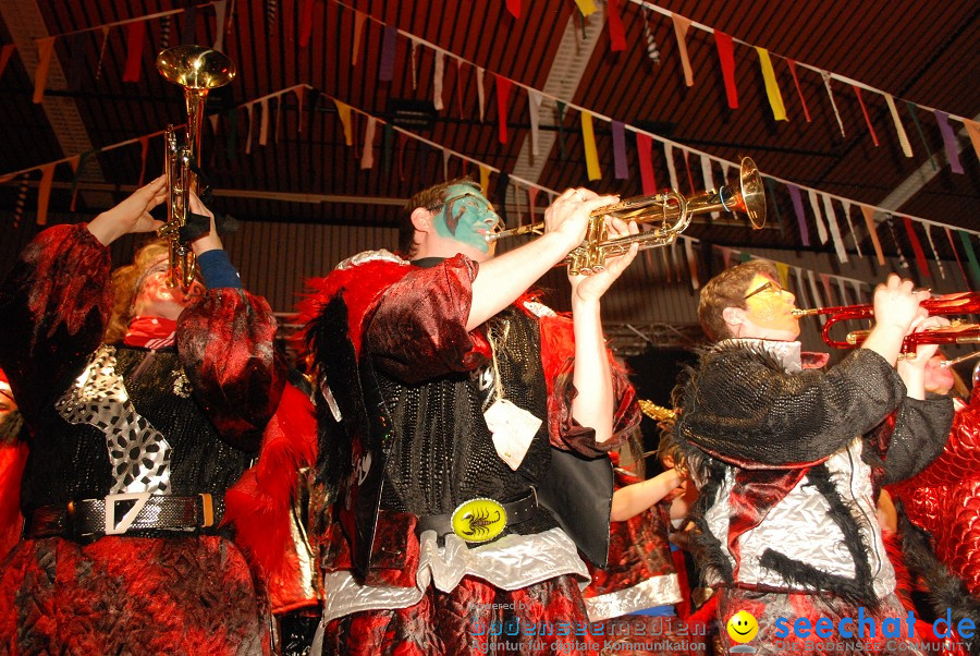 Rosenmontagsball mit der Partyband FREIBIER: Steisslingen am Bodensee, 20.0