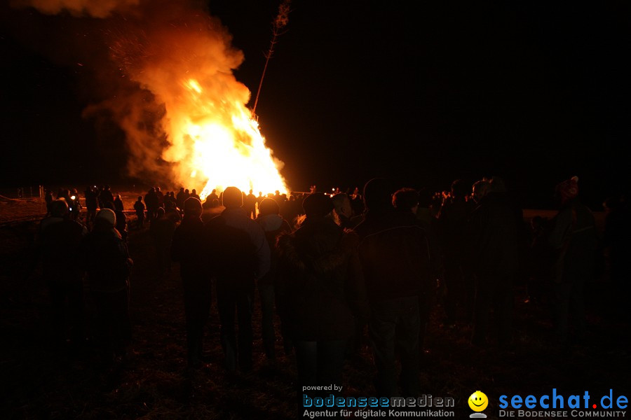 Funkenfeuer 2012: Ursaul am Bodensee, 26.02.2012