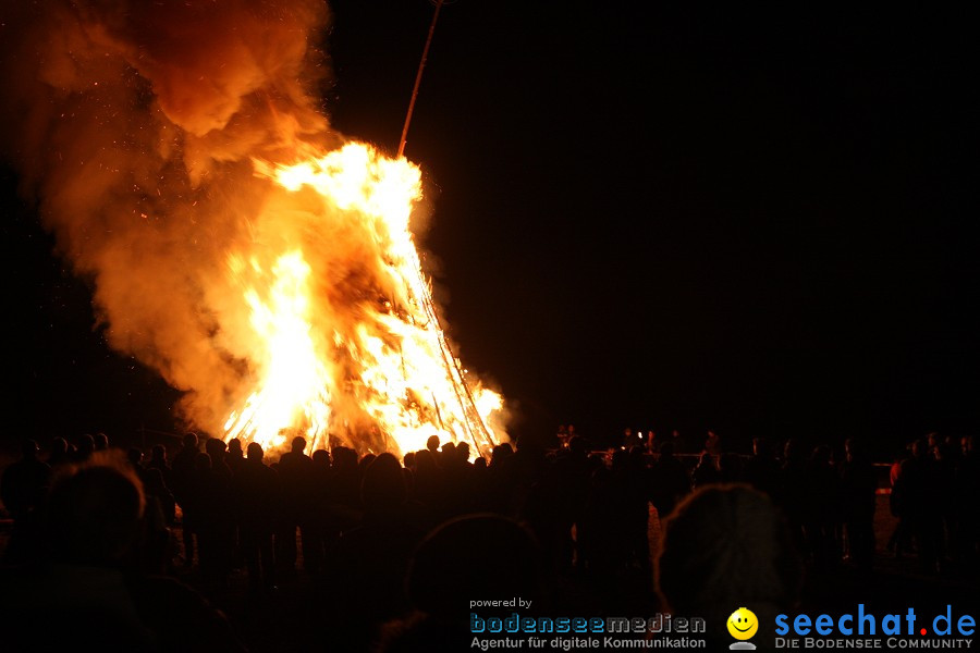 Funkenfeuer 2012: Ursaul am Bodensee, 26.02.2012