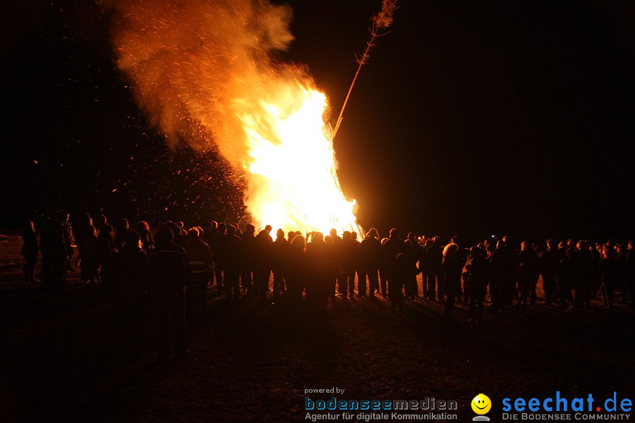 Funkenfeuer 2012: Ursaul am Bodensee, 26.02.2012