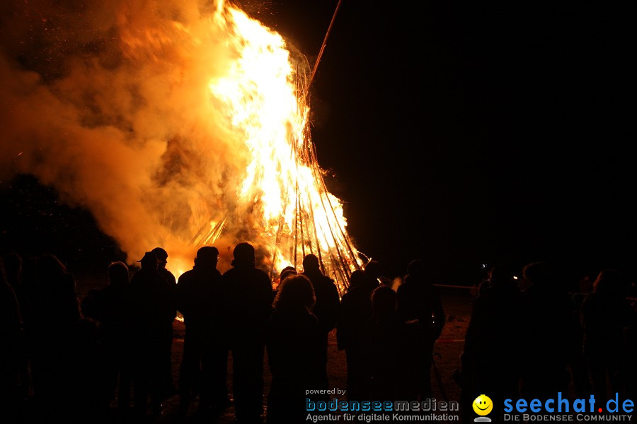 Funkenfeuer 2012: Ursaul am Bodensee, 26.02.2012