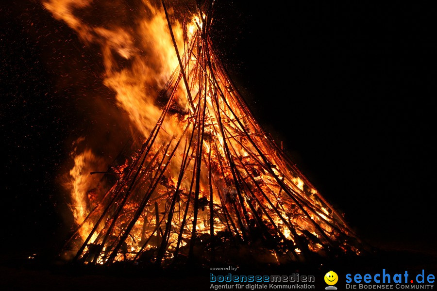 Funkenfeuer 2012: Ursaul am Bodensee, 26.02.2012