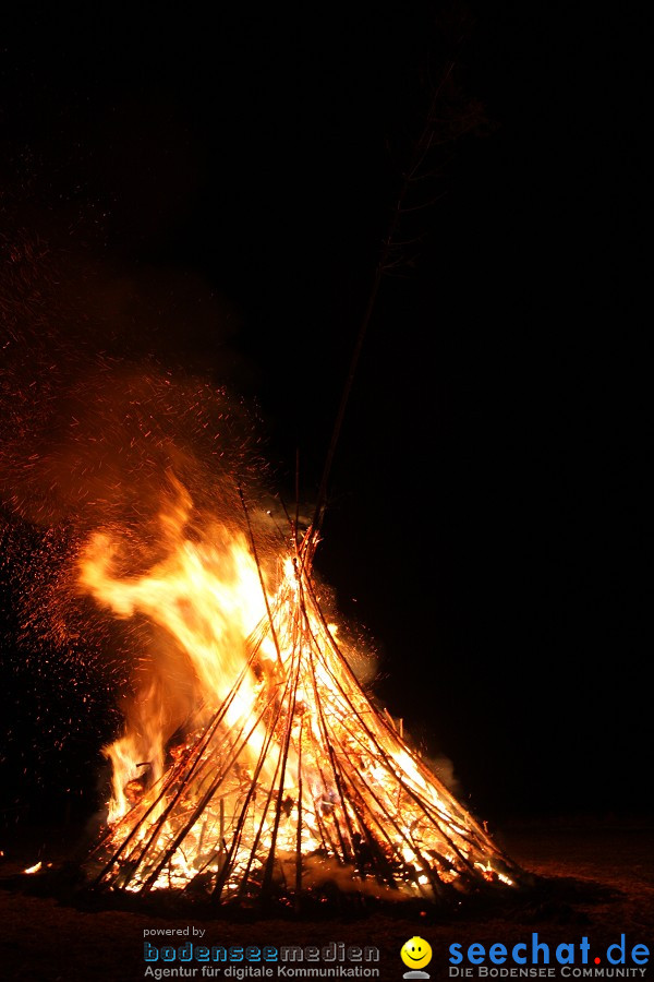 Funkenfeuer 2012: Ursaul am Bodensee, 26.02.2012