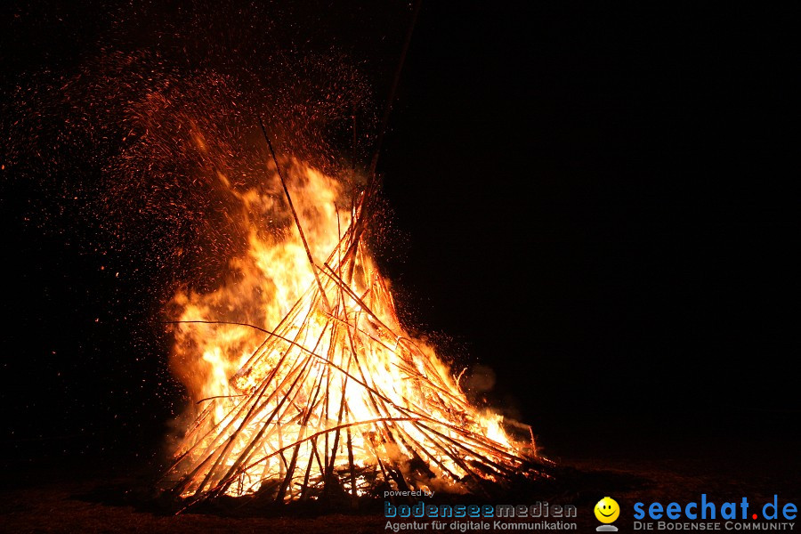 Funkenfeuer 2012: Ursaul am Bodensee, 26.02.2012