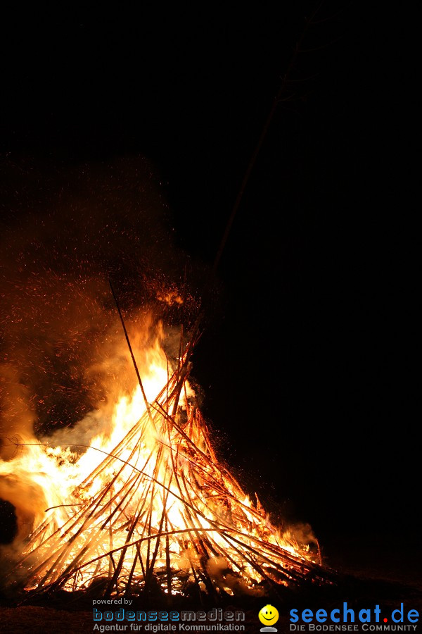 Funkenfeuer 2012: Ursaul am Bodensee, 26.02.2012