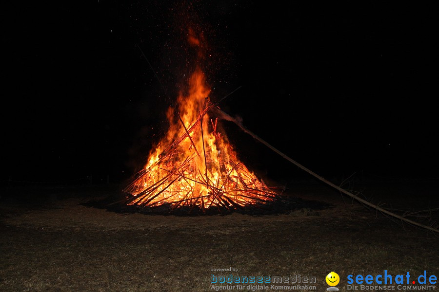 Funkenfeuer 2012: Ursaul am Bodensee, 26.02.2012