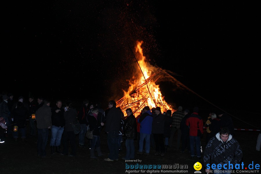 Funkenfeuer 2012: Ursaul am Bodensee, 26.02.2012