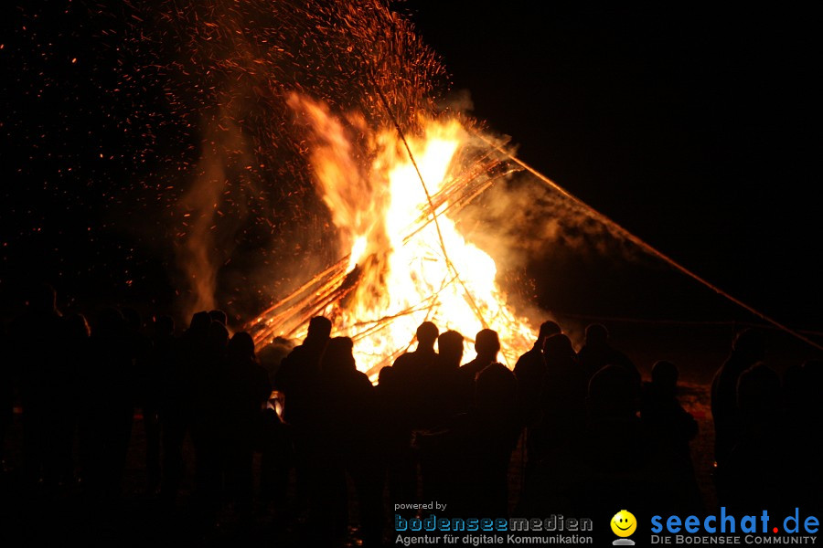 Funkenfeuer 2012: Ursaul am Bodensee, 26.02.2012