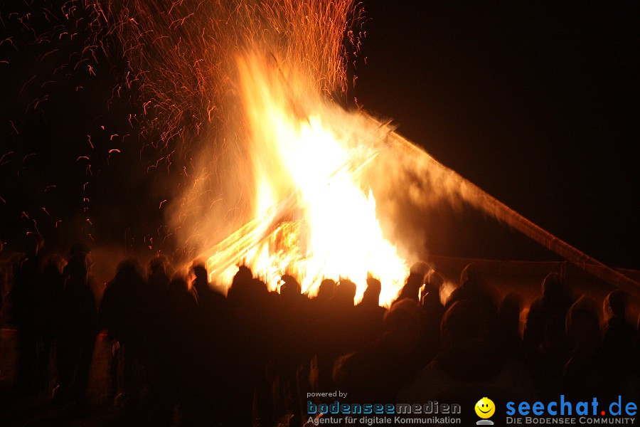 Funkenfeuer 2012: Ursaul am Bodensee, 26.02.2012