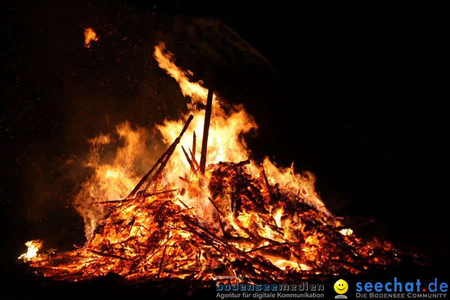 Funkenfeuer 2012: Ursaul am Bodensee, 26.02.2012