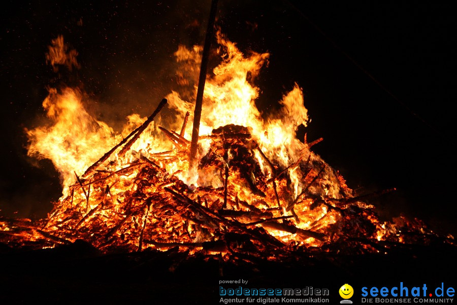 Funkenfeuer 2012: Ursaul am Bodensee, 26.02.2012