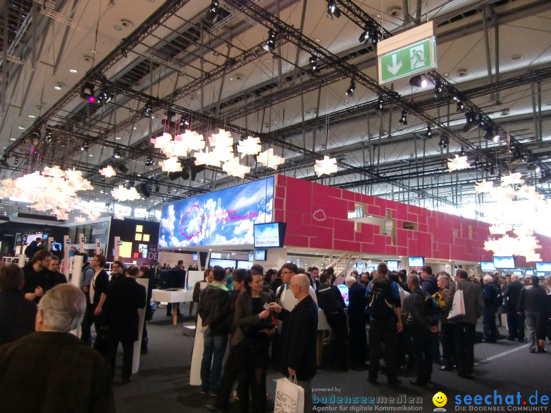 CeBIT - Wichtigste Kongress-Messe der ITK-Branche: Hannover, 09.03.2012