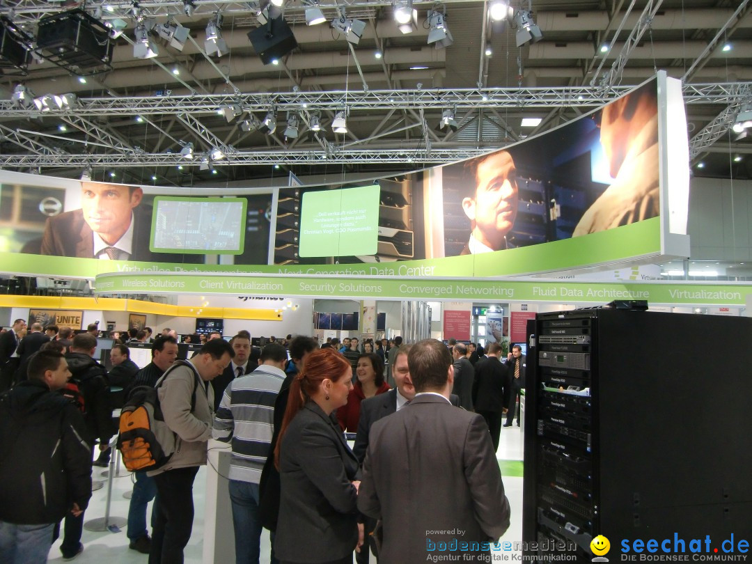 CeBIT - Wichtigste Kongress-Messe der ITK-Branche: Hannover, 09.03.2012