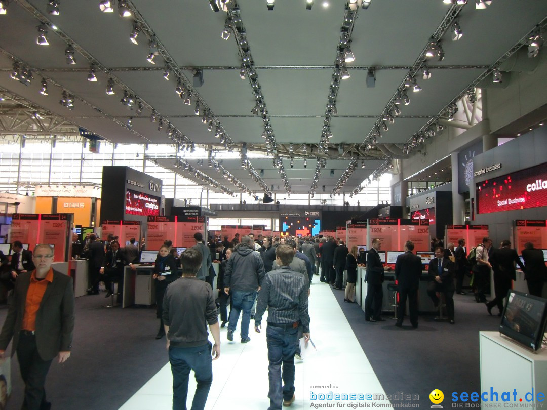 CeBIT - Wichtigste Kongress-Messe der ITK-Branche: Hannover, 09.03.2012