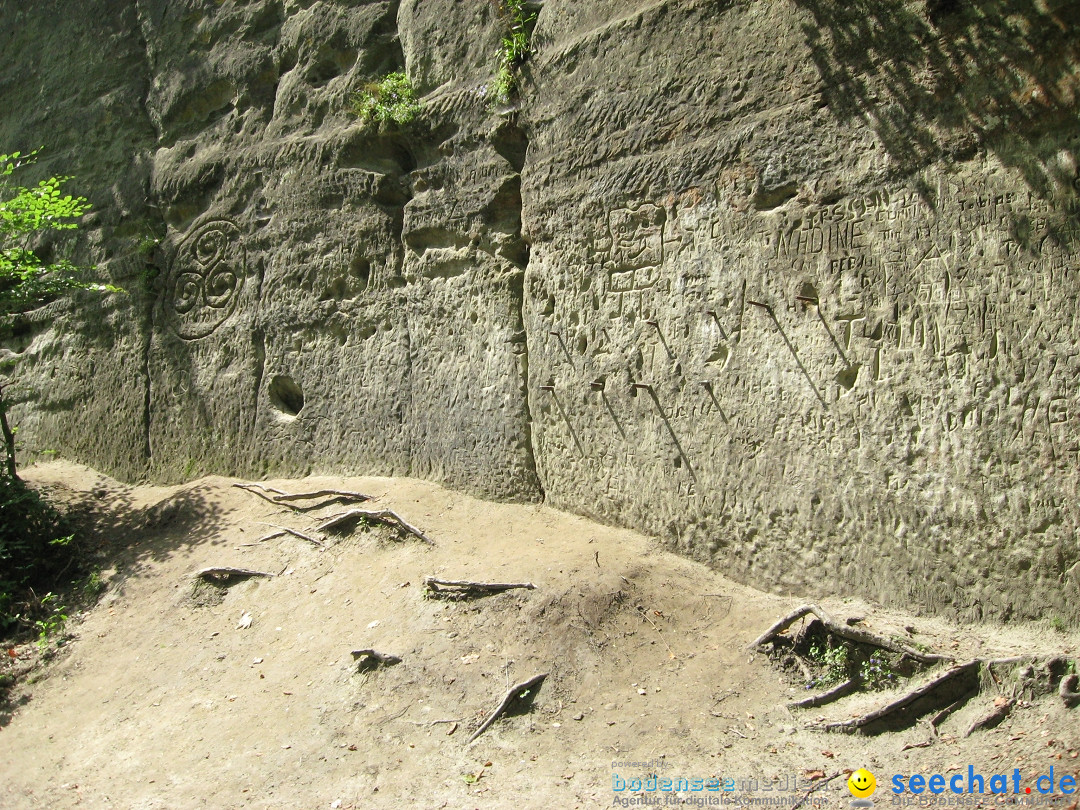 Marienschlucht: Bodman am Bodensee, 27.04.2012