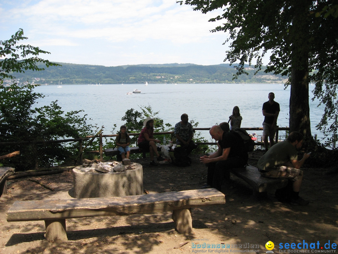 Marienschlucht: Bodman am Bodensee, 27.04.2012