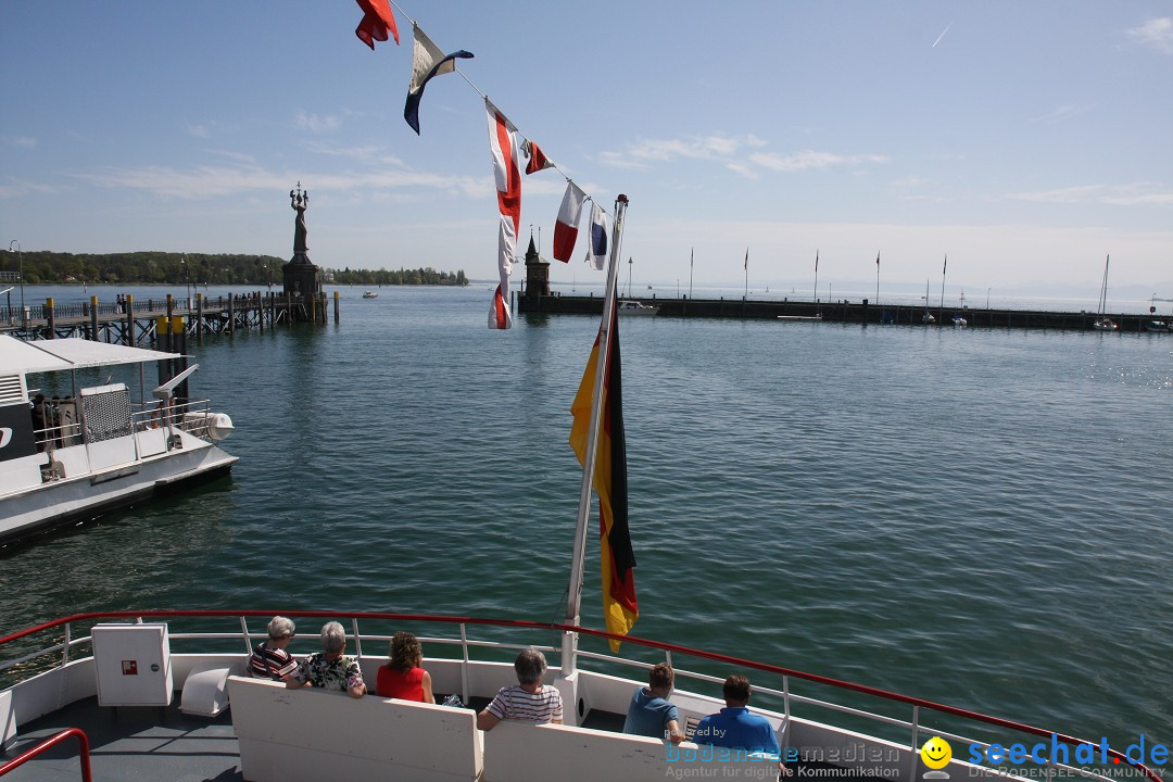 41. Internationale Flottensternfahrt am Bodensee: Meersburg, 28.04.2012