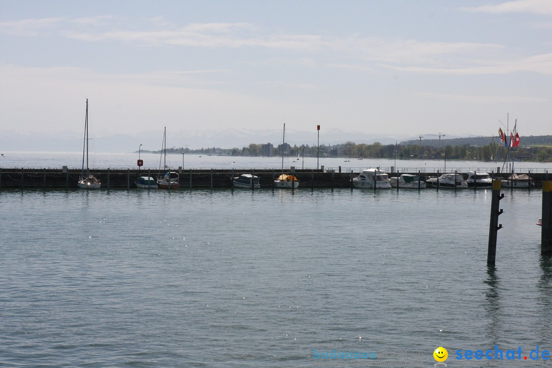 41. Internationale Flottensternfahrt am Bodensee: Meersburg, 28.04.2012