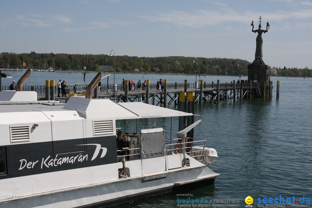 41. Internationale Flottensternfahrt am Bodensee: Meersburg, 28.04.2012