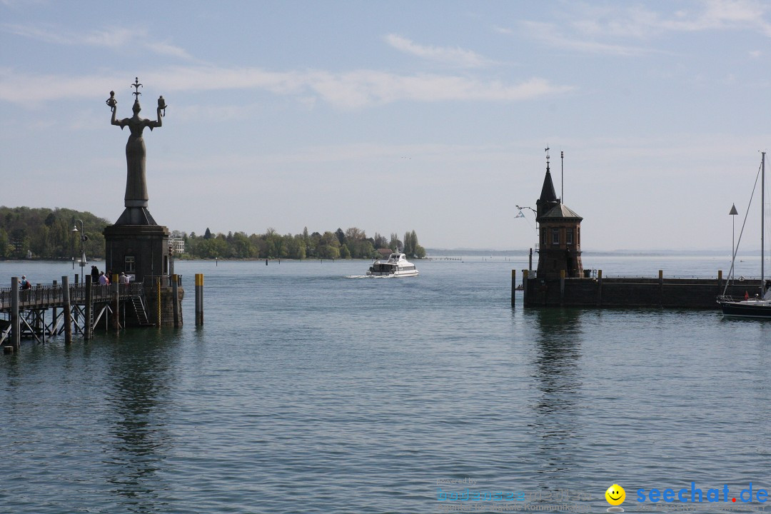 41. Internationale Flottensternfahrt am Bodensee: Meersburg, 28.04.2012