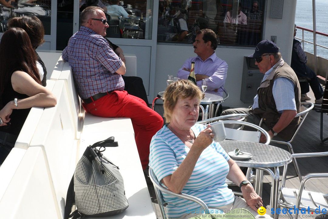 41. Internationale Flottensternfahrt am Bodensee: Meersburg, 28.04.2012