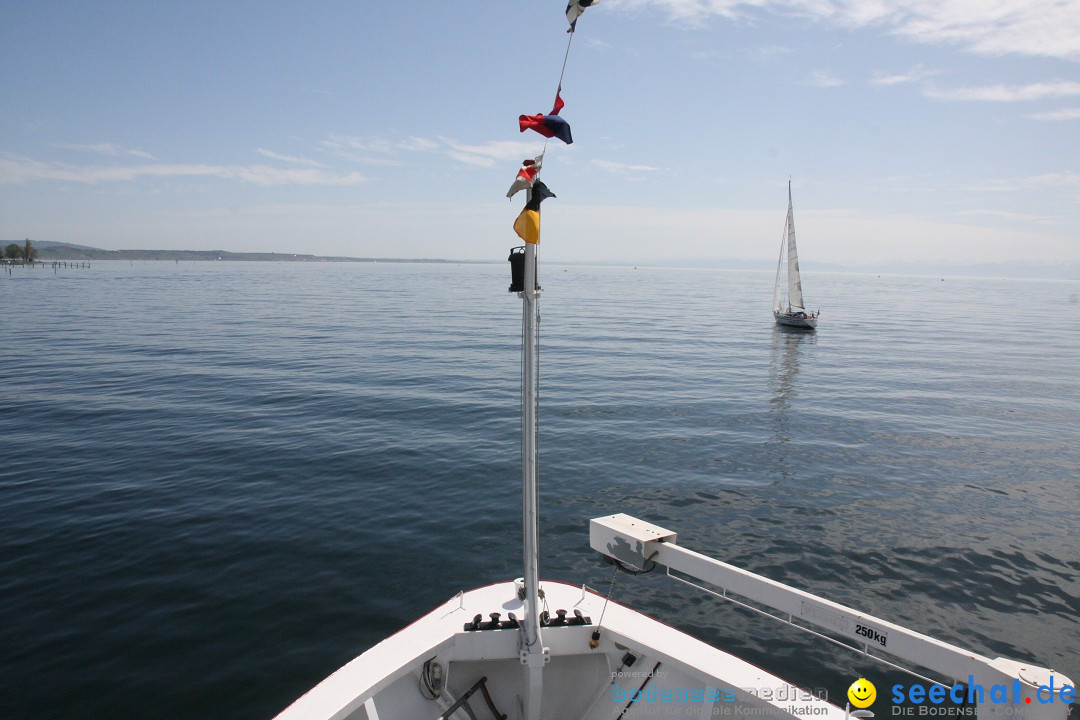 41. Internationale Flottensternfahrt am Bodensee: Meersburg, 28.04.2012