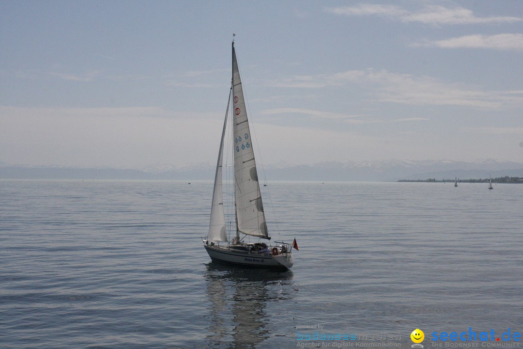 41. Internationale Flottensternfahrt am Bodensee: Meersburg, 28.04.2012