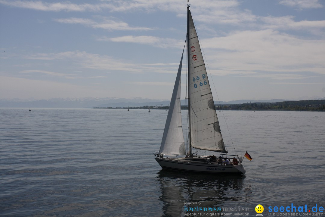 41. Internationale Flottensternfahrt am Bodensee: Meersburg, 28.04.2012