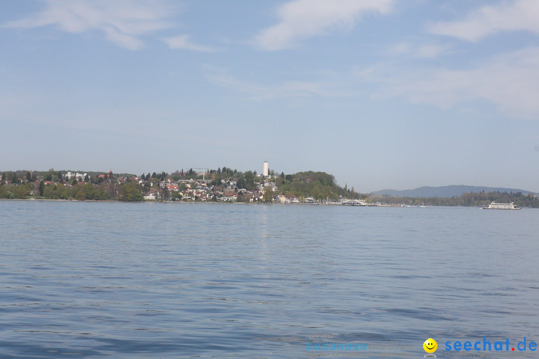 41. Internationale Flottensternfahrt am Bodensee: Meersburg, 28.04.2012